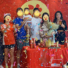 恭祝新天世紀業主開工大吉
